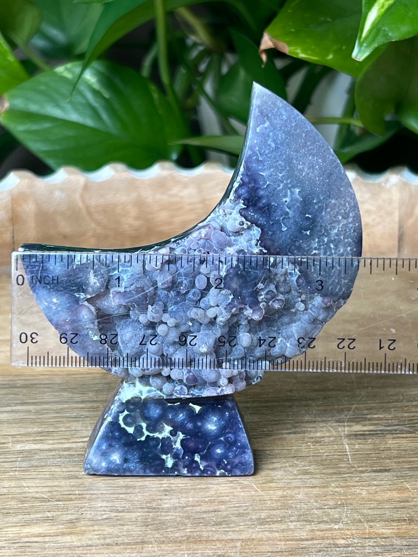 Grape Agate Moon