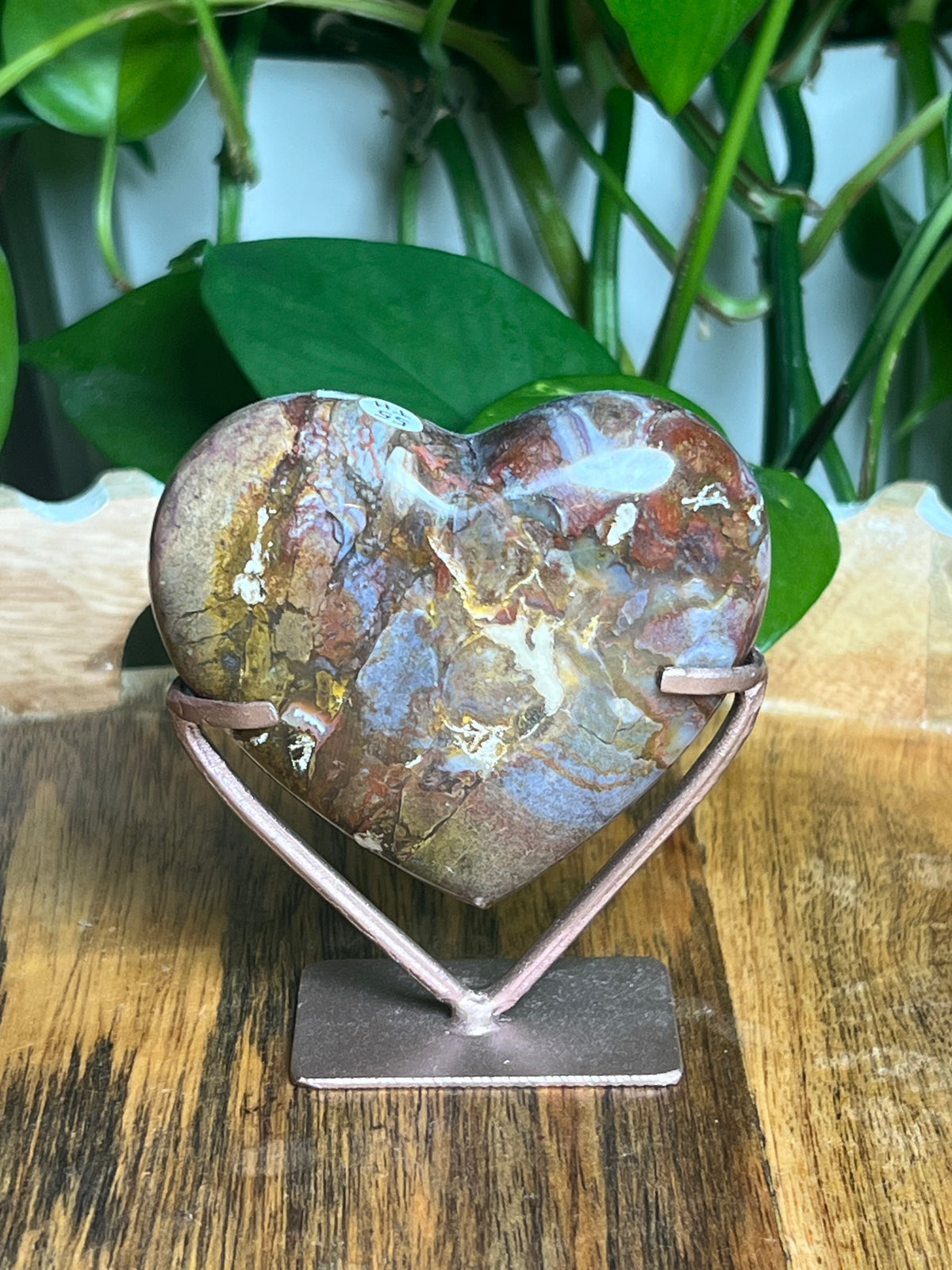 River Jasper Heart: TH