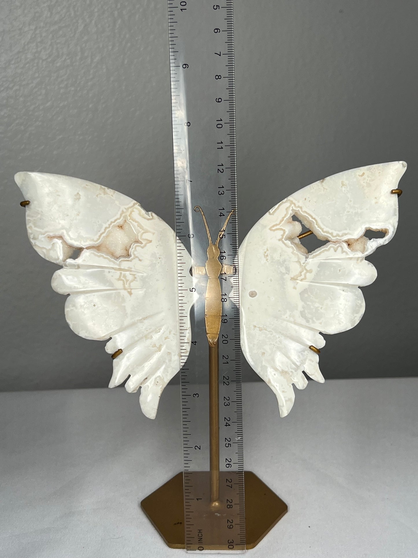 White Plume Agate Wings