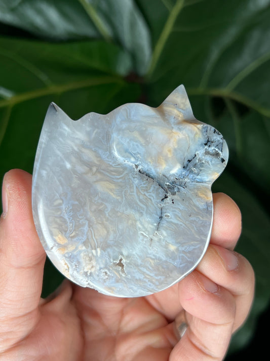 Tiger Dendritic Agate Cat