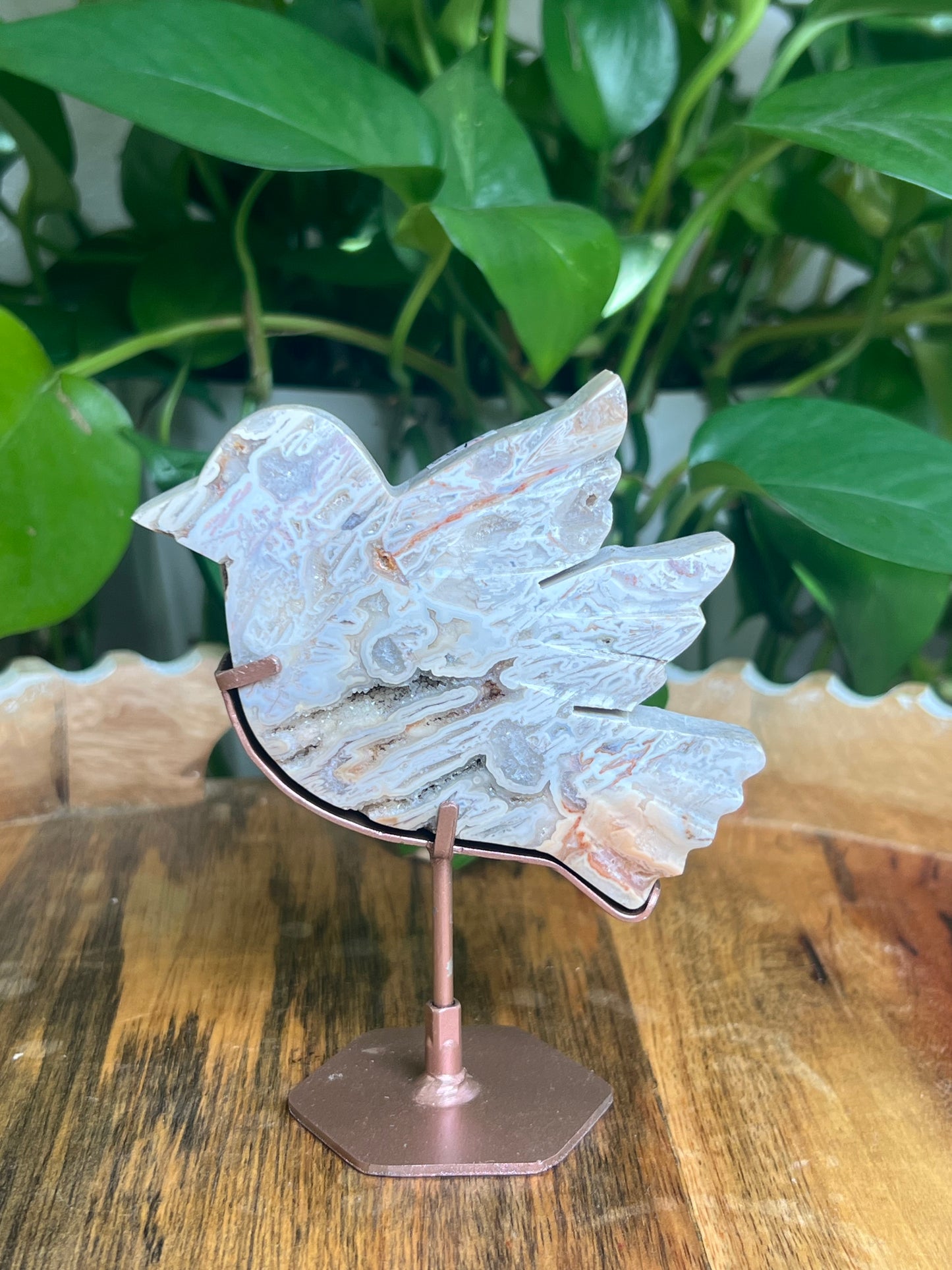 Tube Agate Bird: Ai