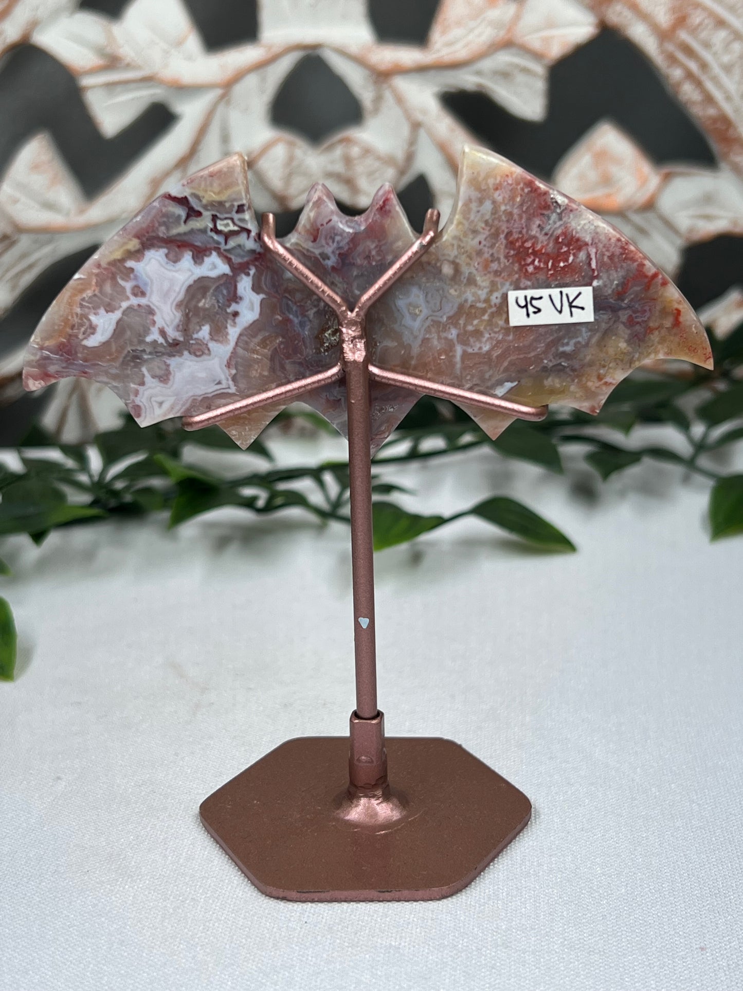 Sumatra Plume Agate Bat