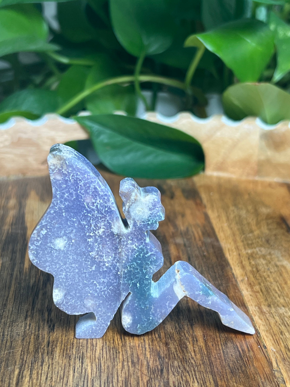 Grape Agate Pixie Fairy: H