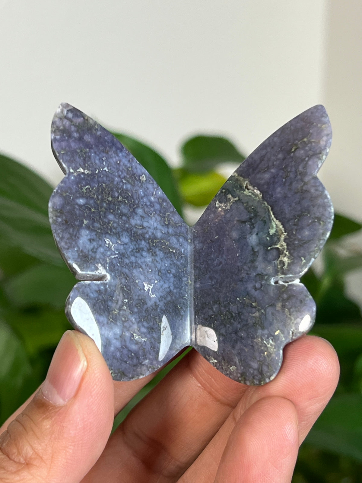 Grape Agate 3D Butterflies