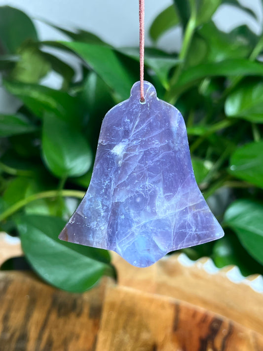 Purple Chalcedony Ornament Bell: CB