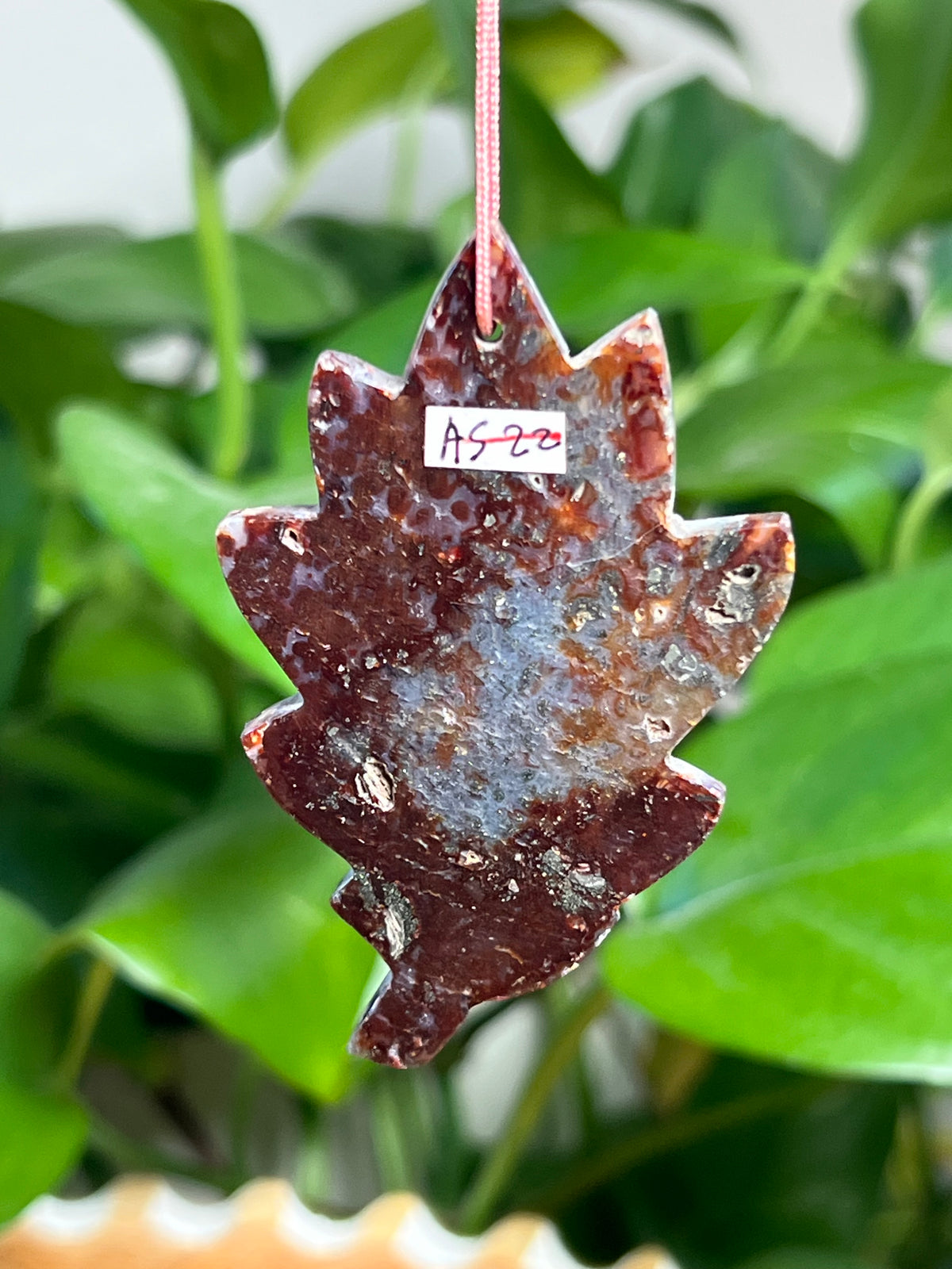Marcasite Leaf Ornaments