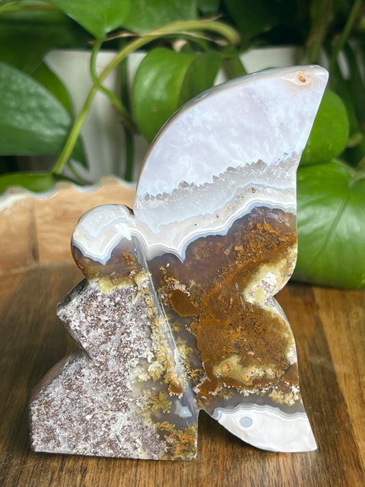 Scenic Moss Agate Fairy