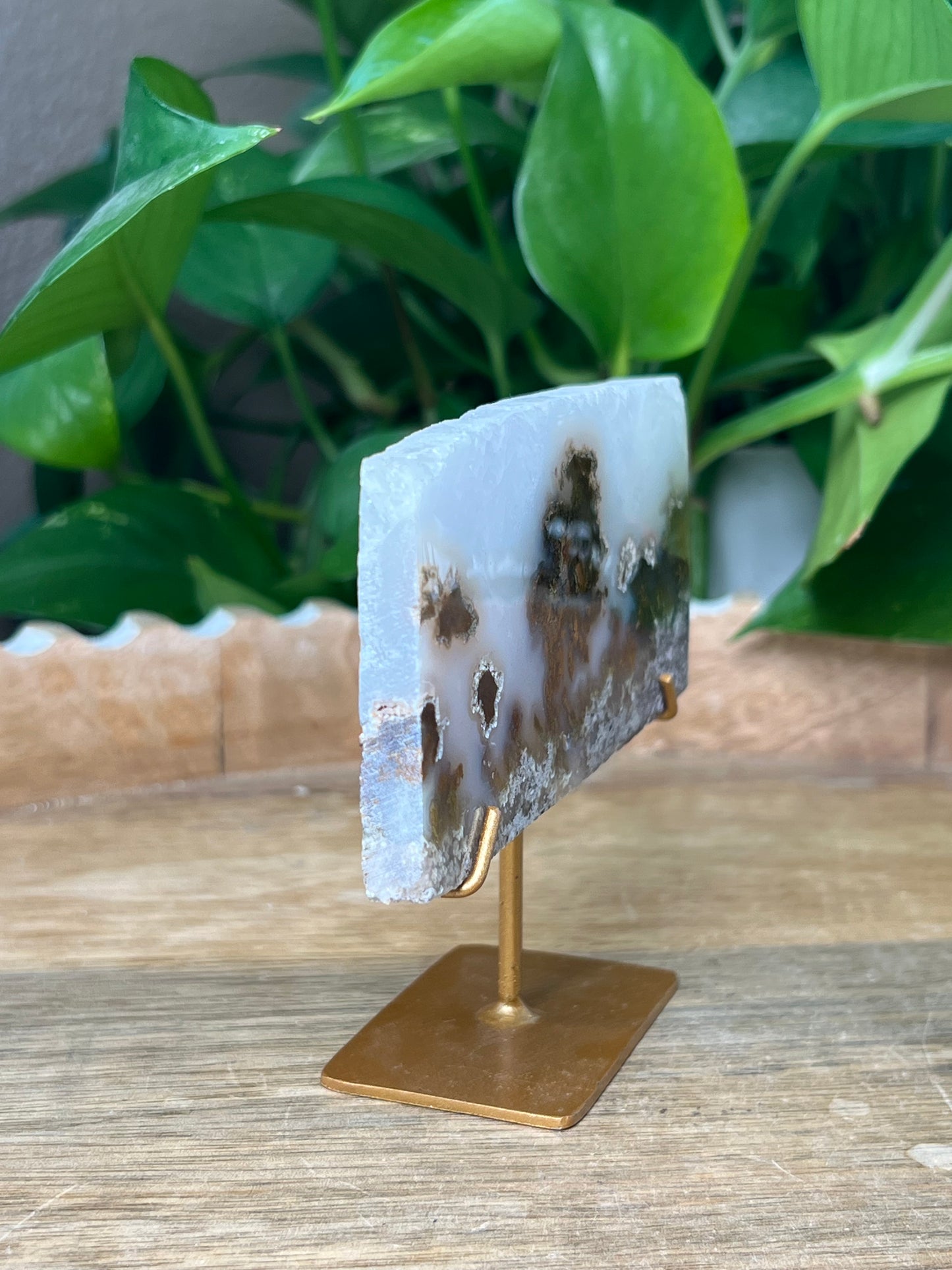 Scenic Moss Agate Slab