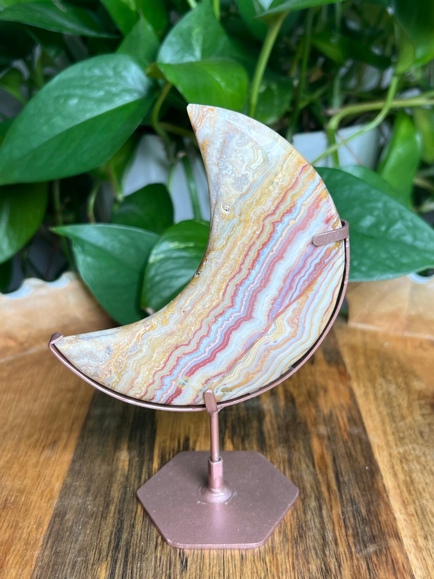 Crazy Lace Agate Moon: MA