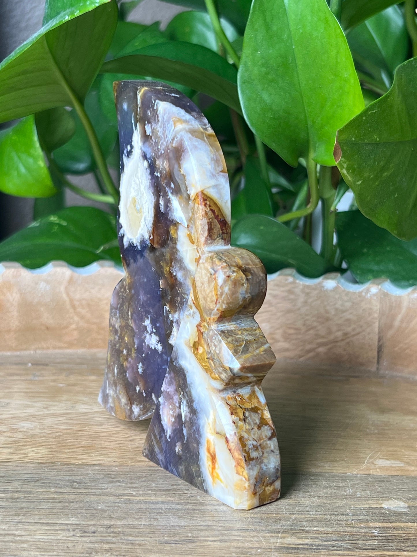 Purple Chalcedony Fairy