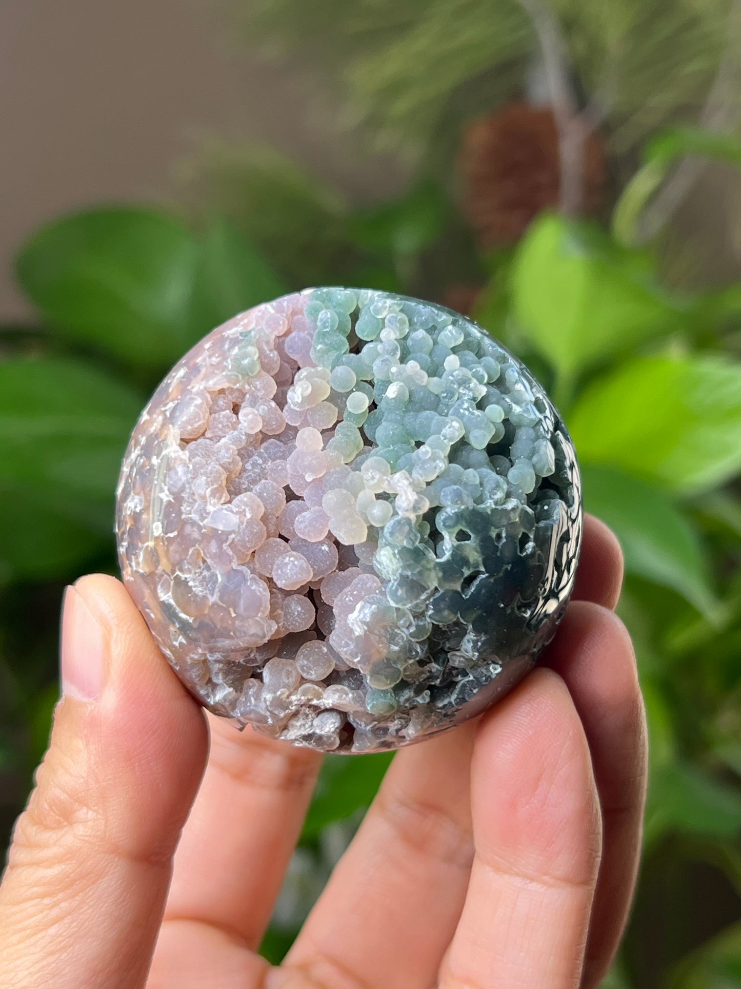 Grape Agate Sphere