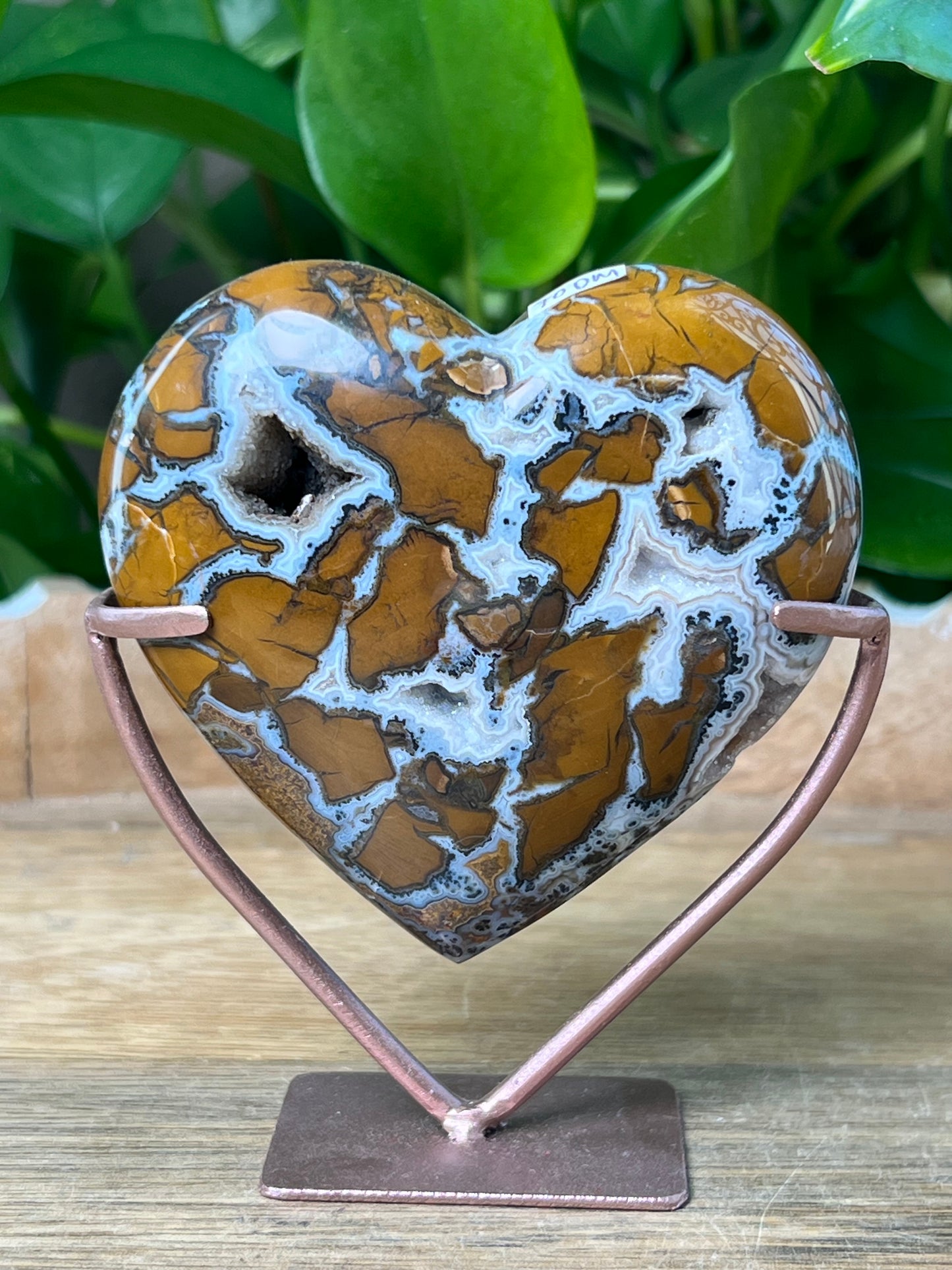 Brecciated Jasper Heart