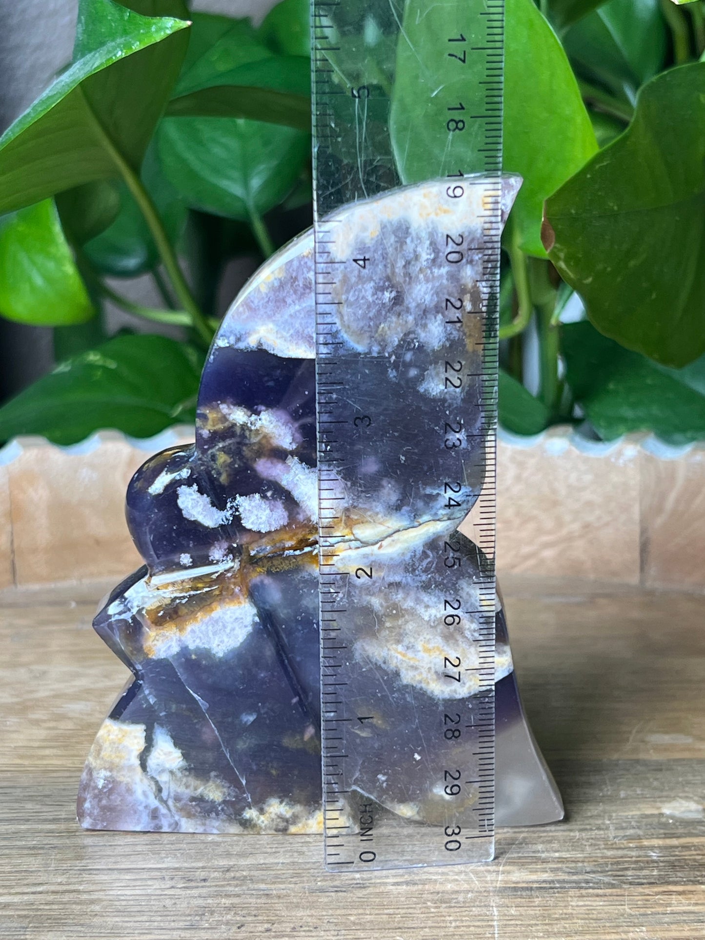 Purple Chalcedony Fairy