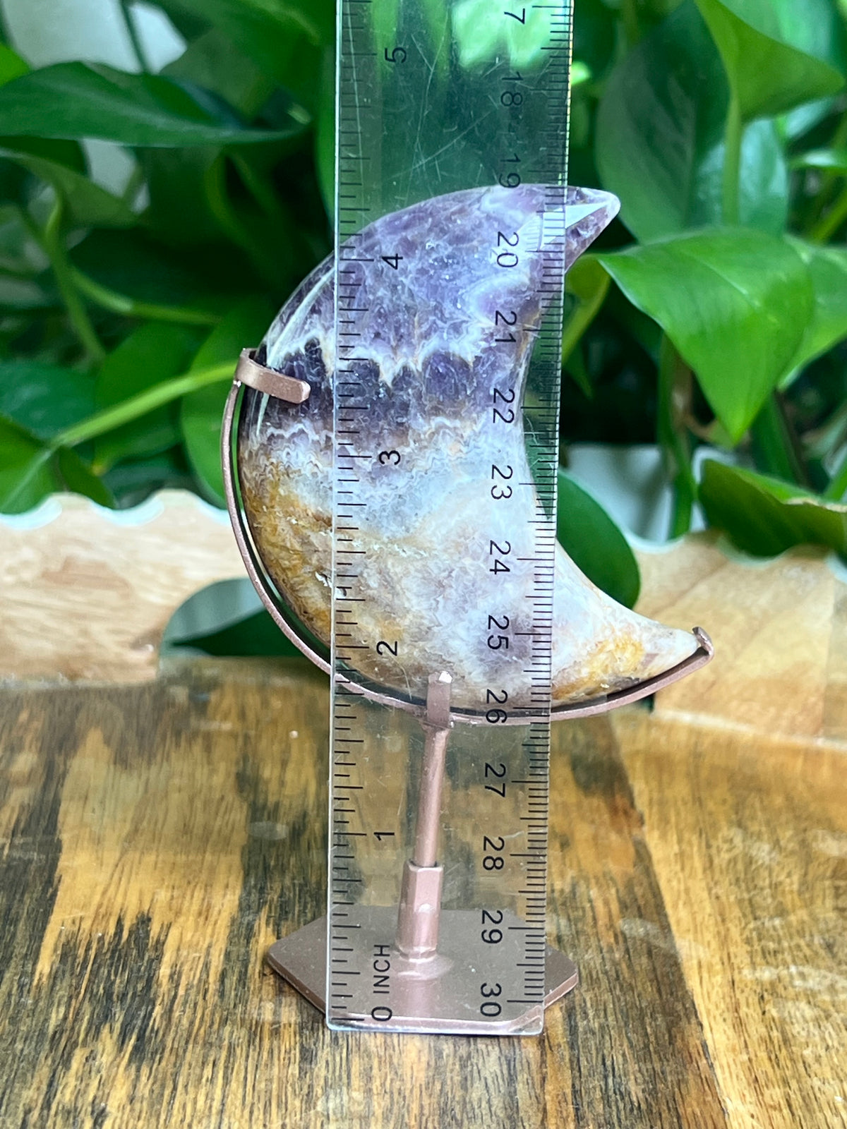 Indonesian Amethyst Puffy Moon: N