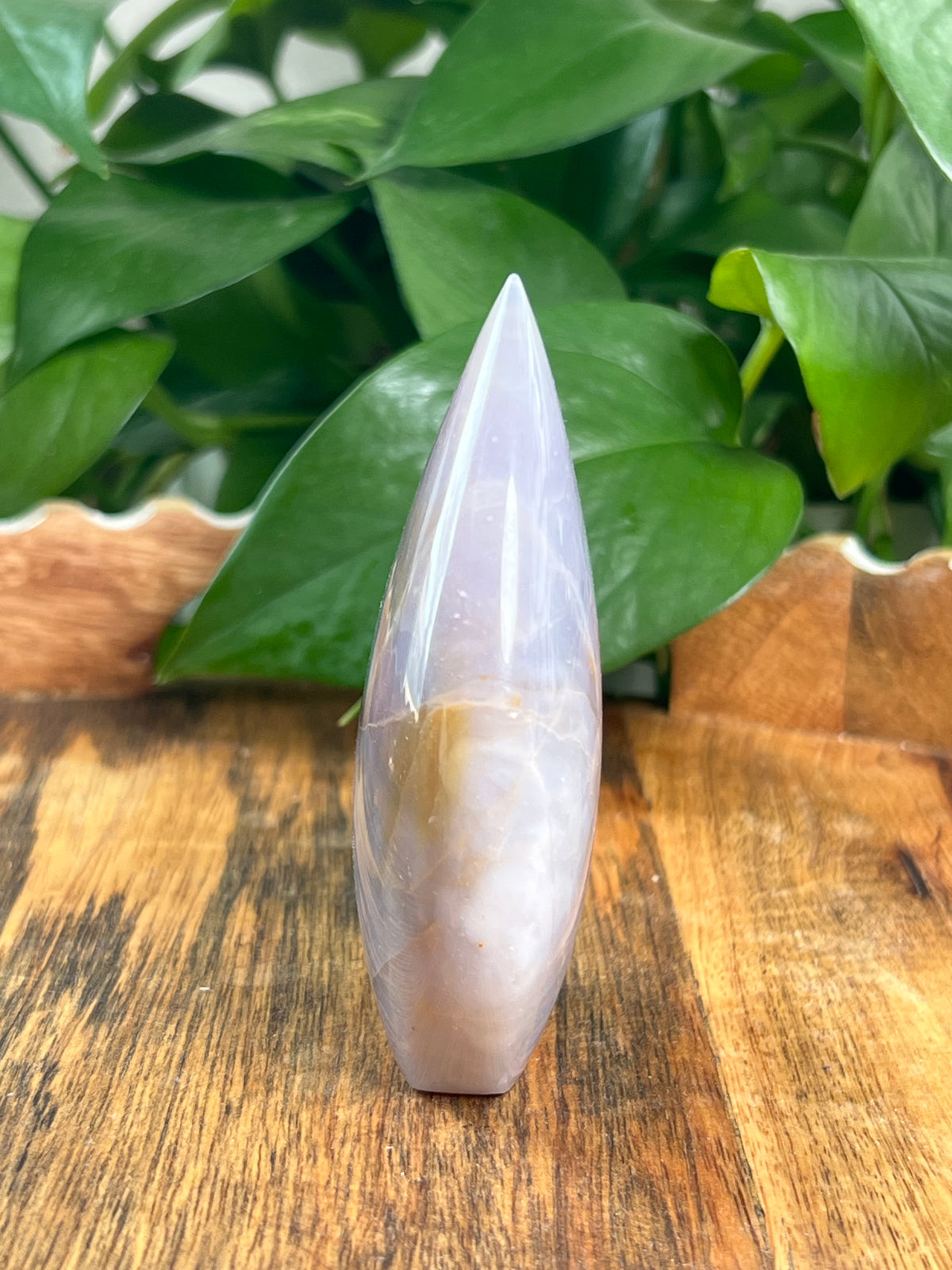 Purple Chalcedony Flame: AA