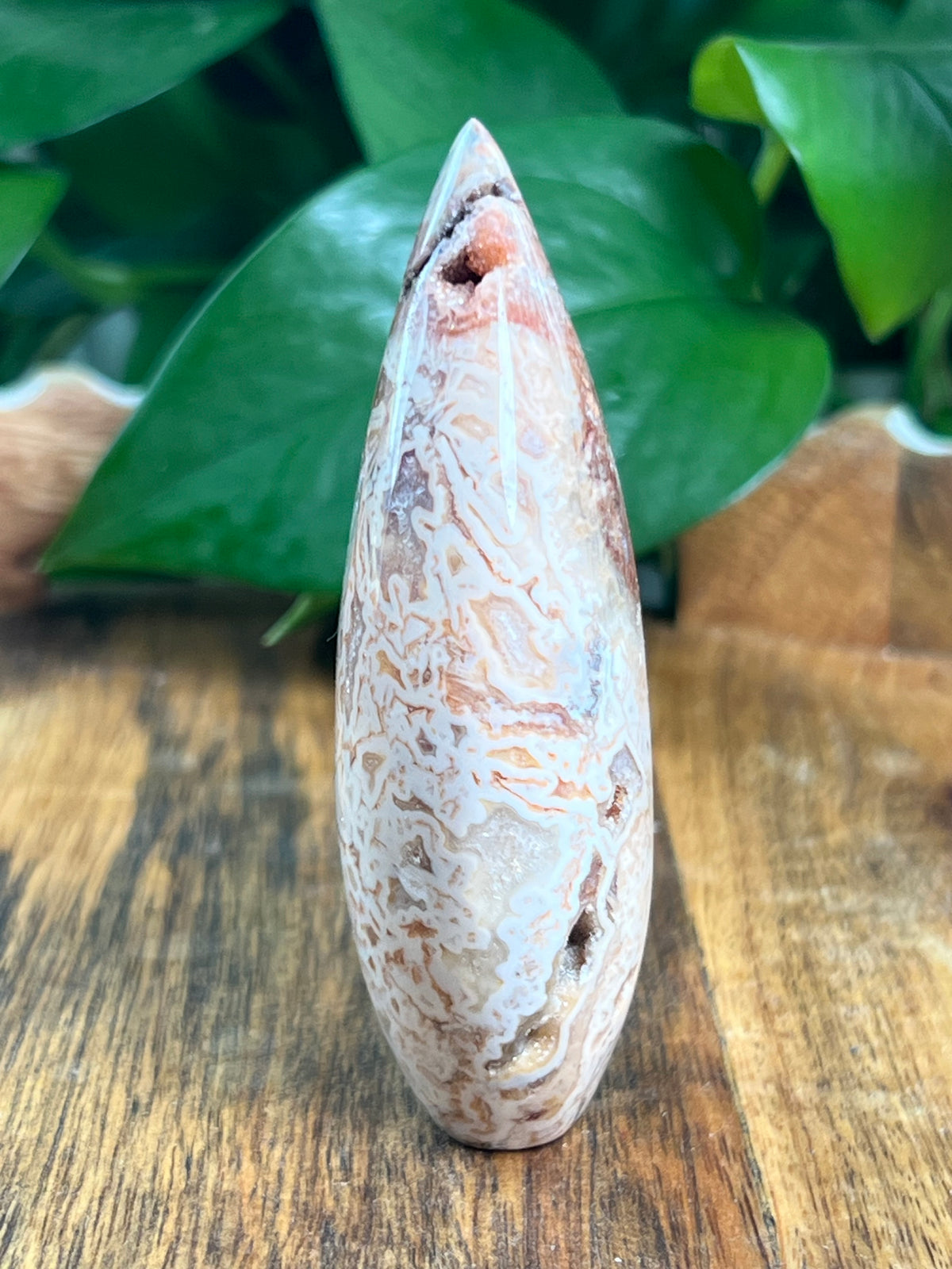 Tube Agate Flame: NK