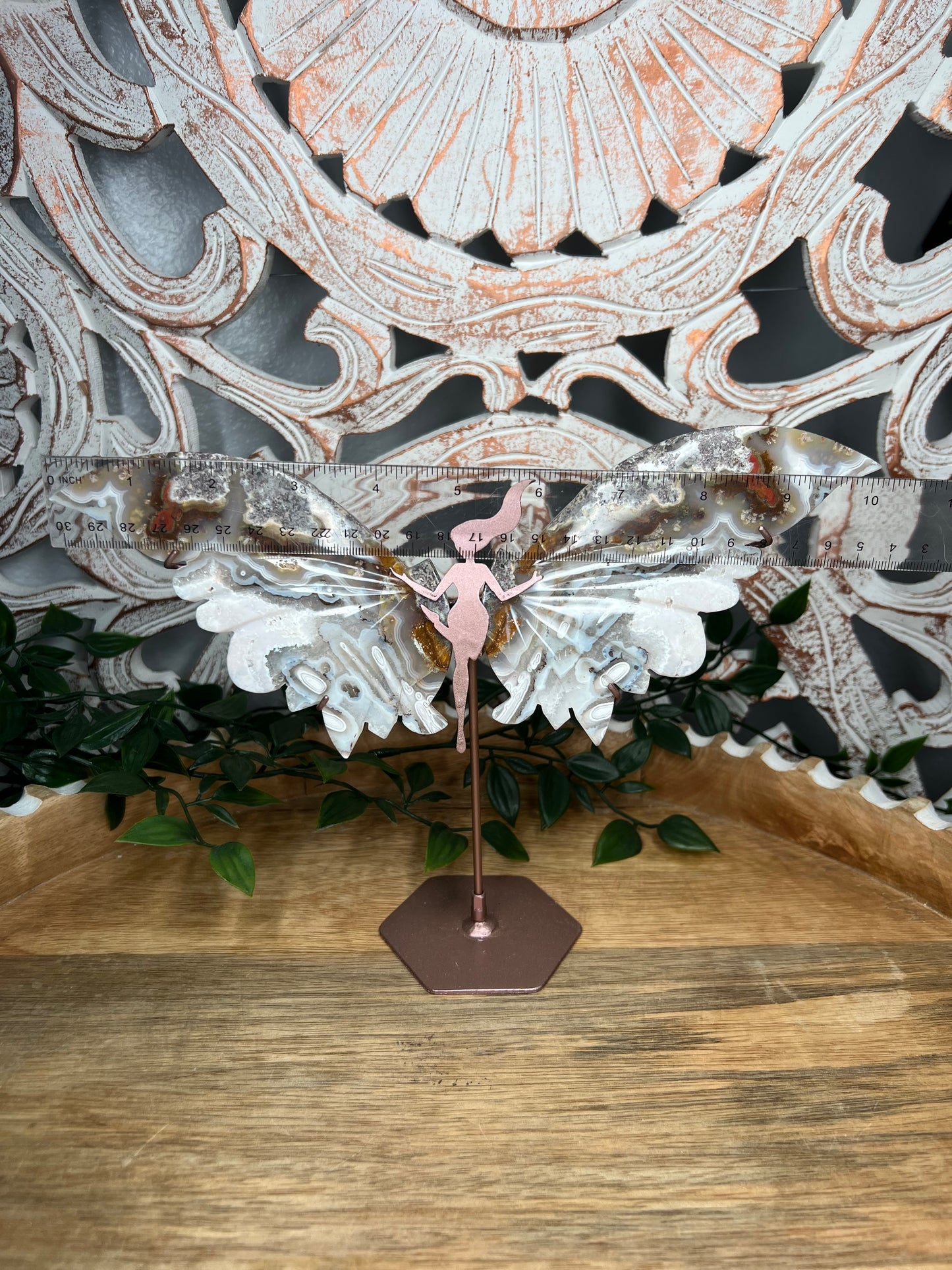 Scenic Moss Agate Wings