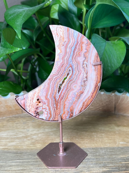 Crazy Lace Agate Moon