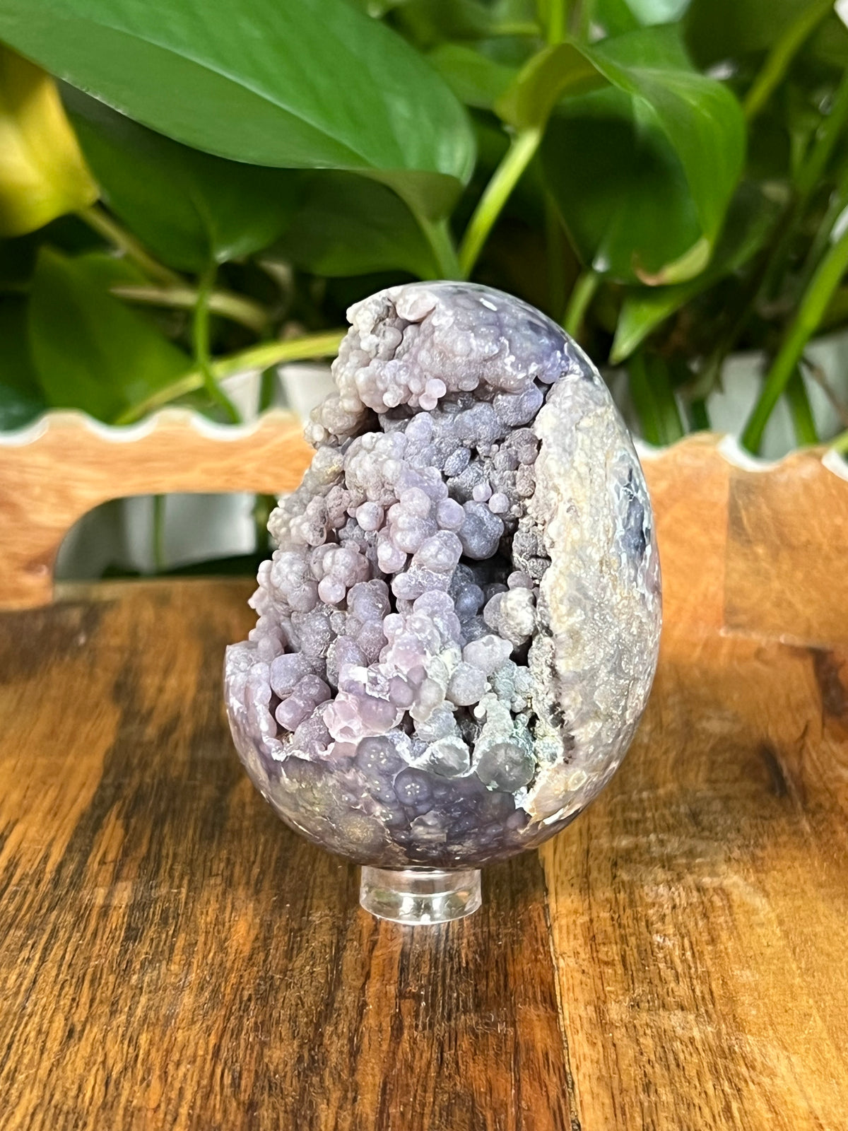 Grape Agate Egg: NA