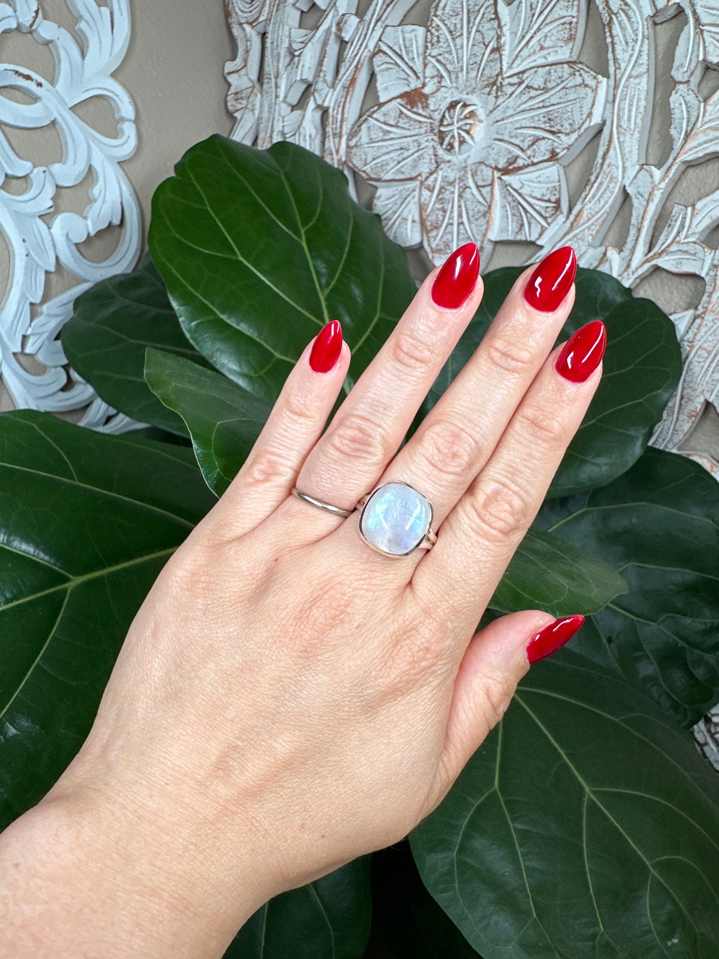 Premium Moonstone Designer Ring