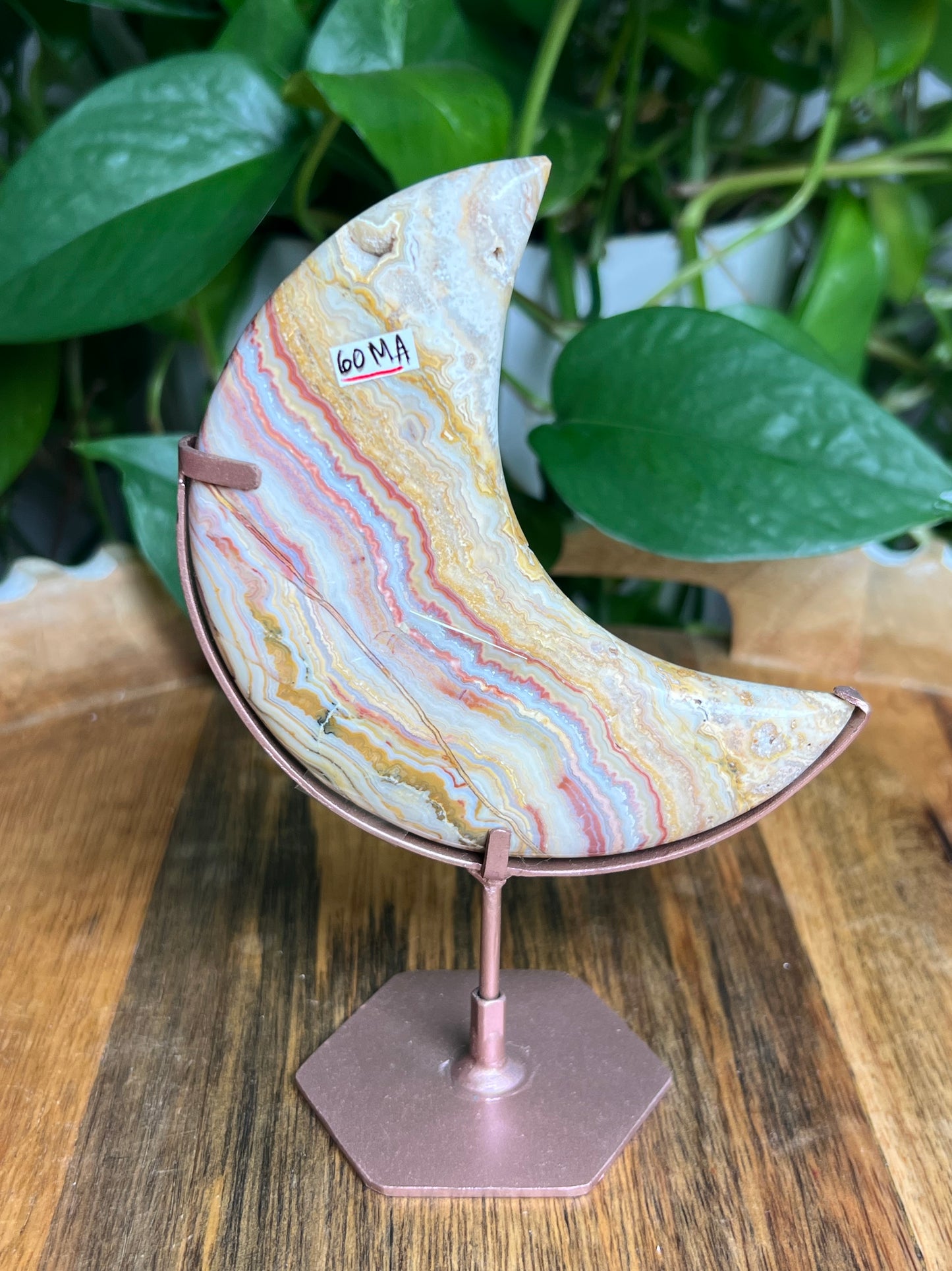 Crazy Lace Agate Moon: MA