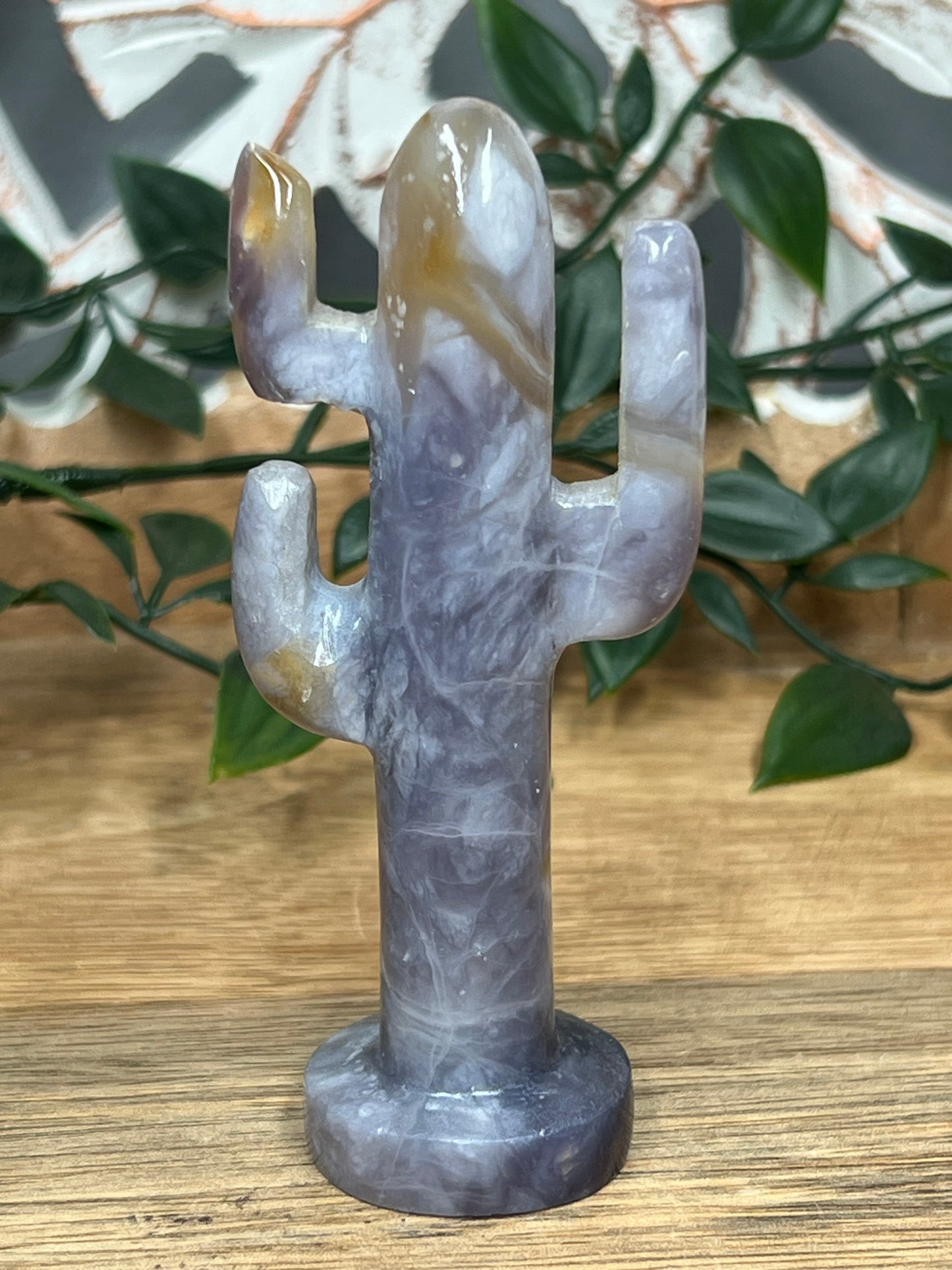 Purple Chalcedony Cactus
