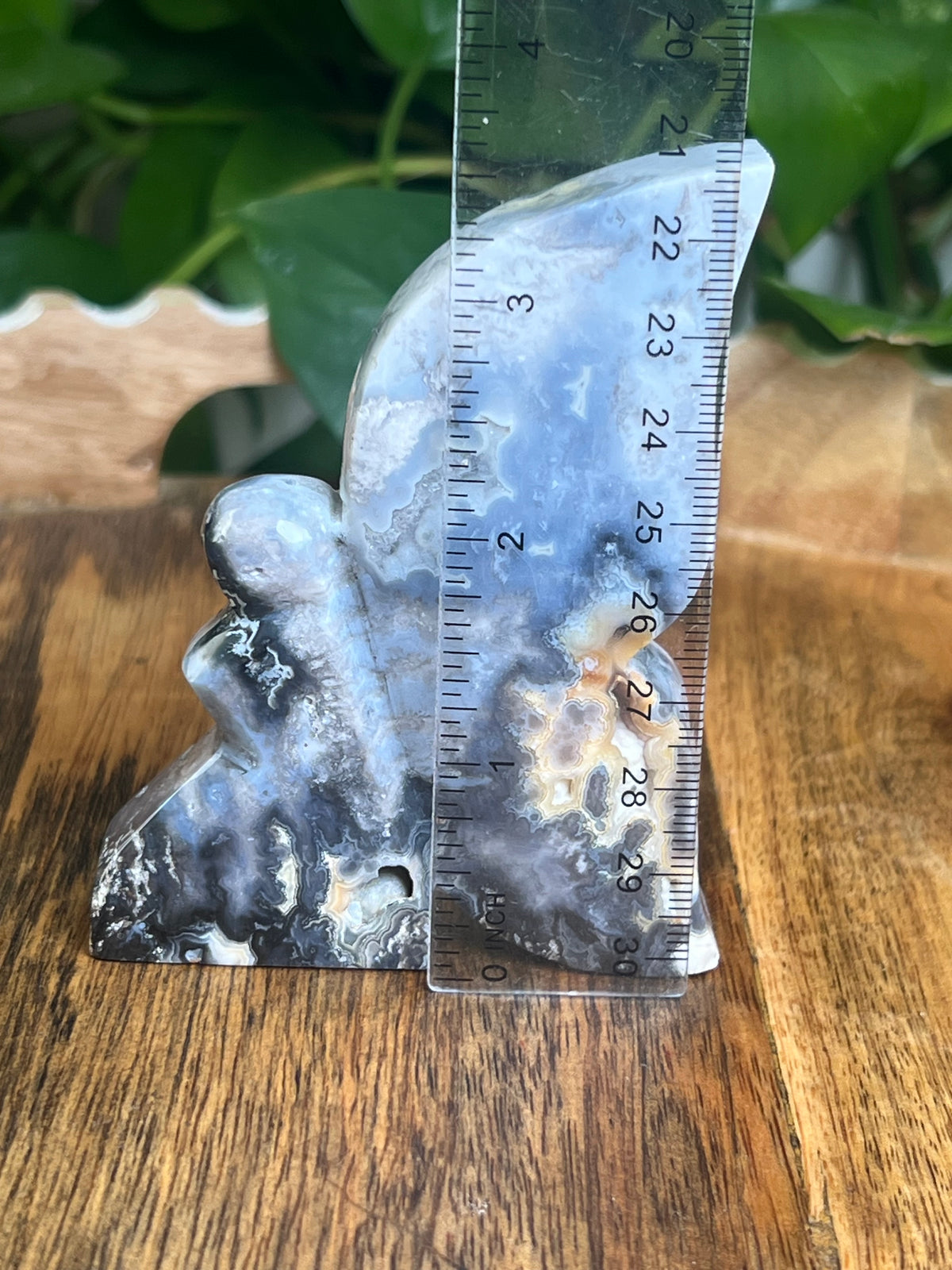 Blue Plume Agate Fairy: NS