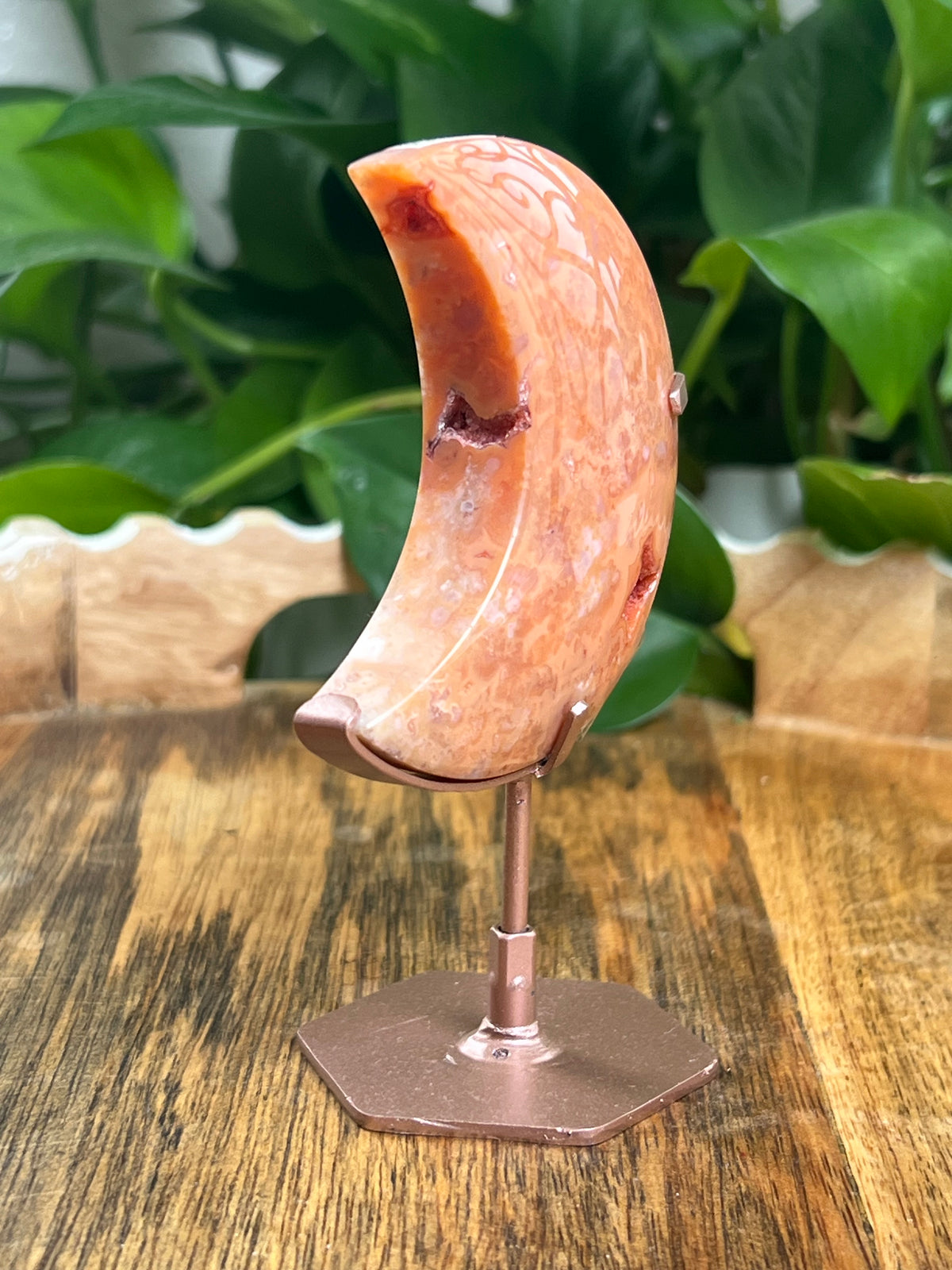 Carnelian Mini Moon: Hi