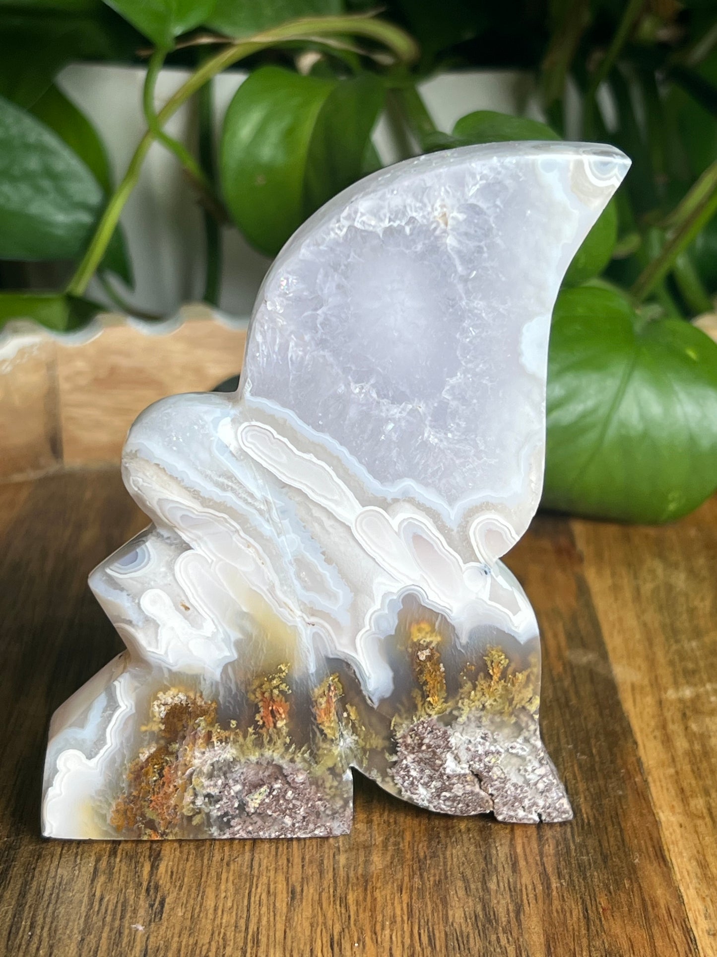 Scenic Moss Agate Fairy
