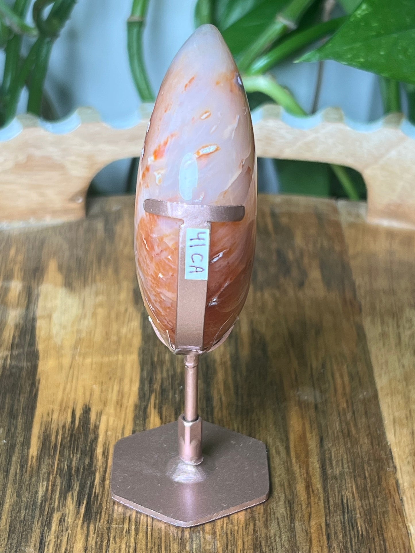 Pink Carnelian Moon