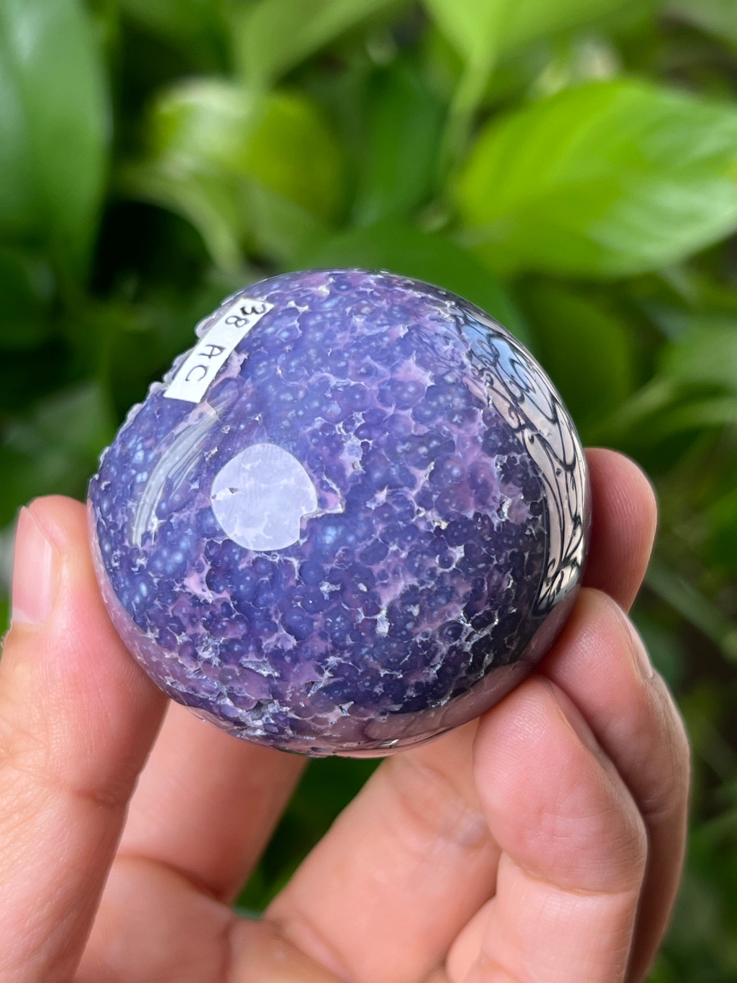Grape Agate Sphere