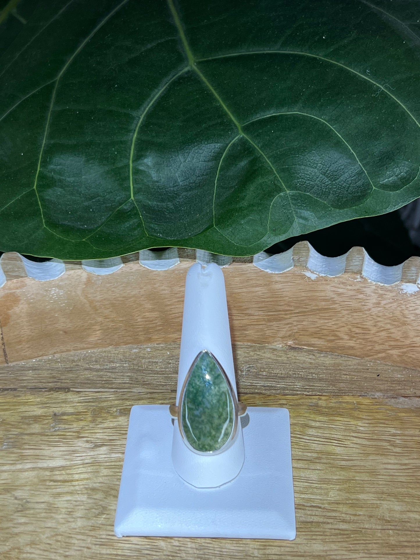 Moss Agate Rings