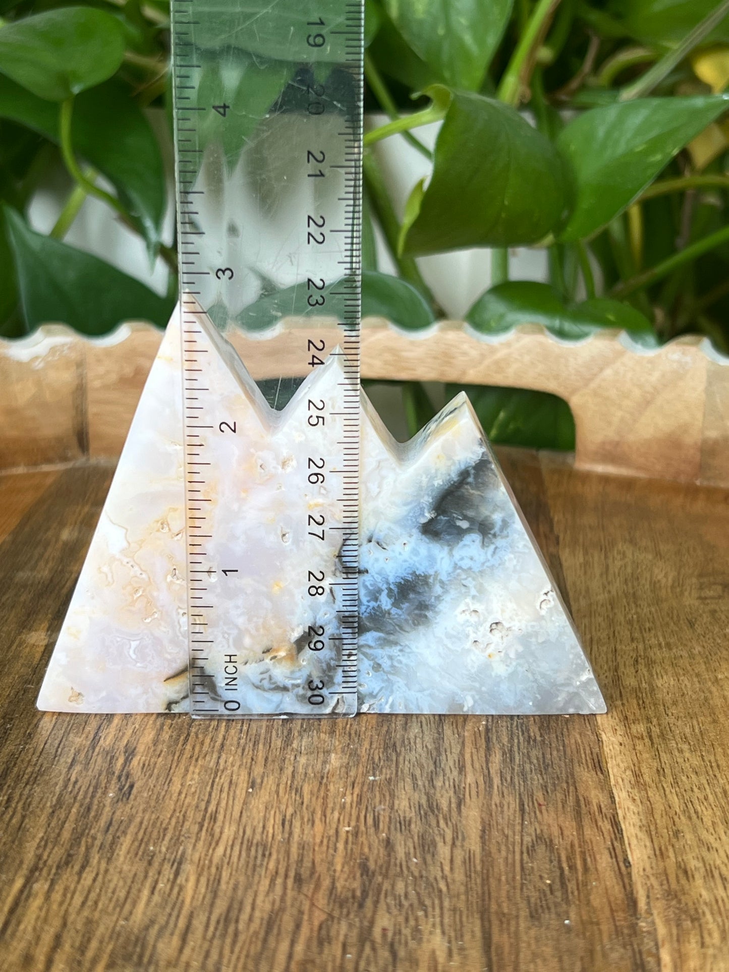 Rainbow Plume Agate Mountain