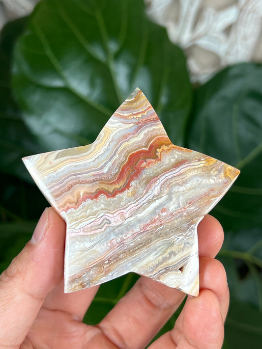 Crazy Lace Agate Star