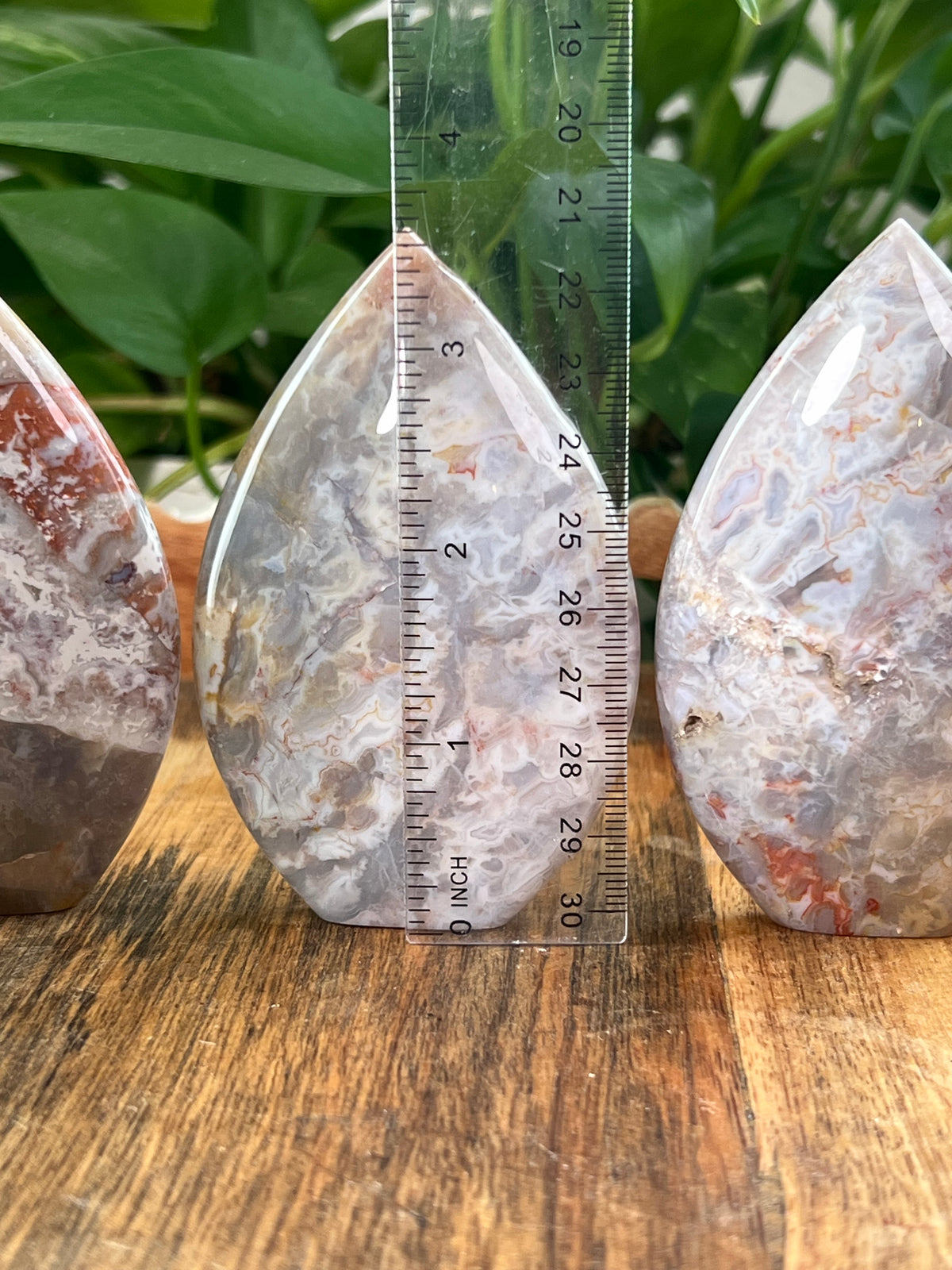 Sumatra Plume Agate Flames