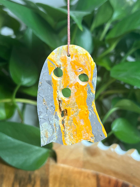 Bumblebee Jasper Ornament Ghost: AD