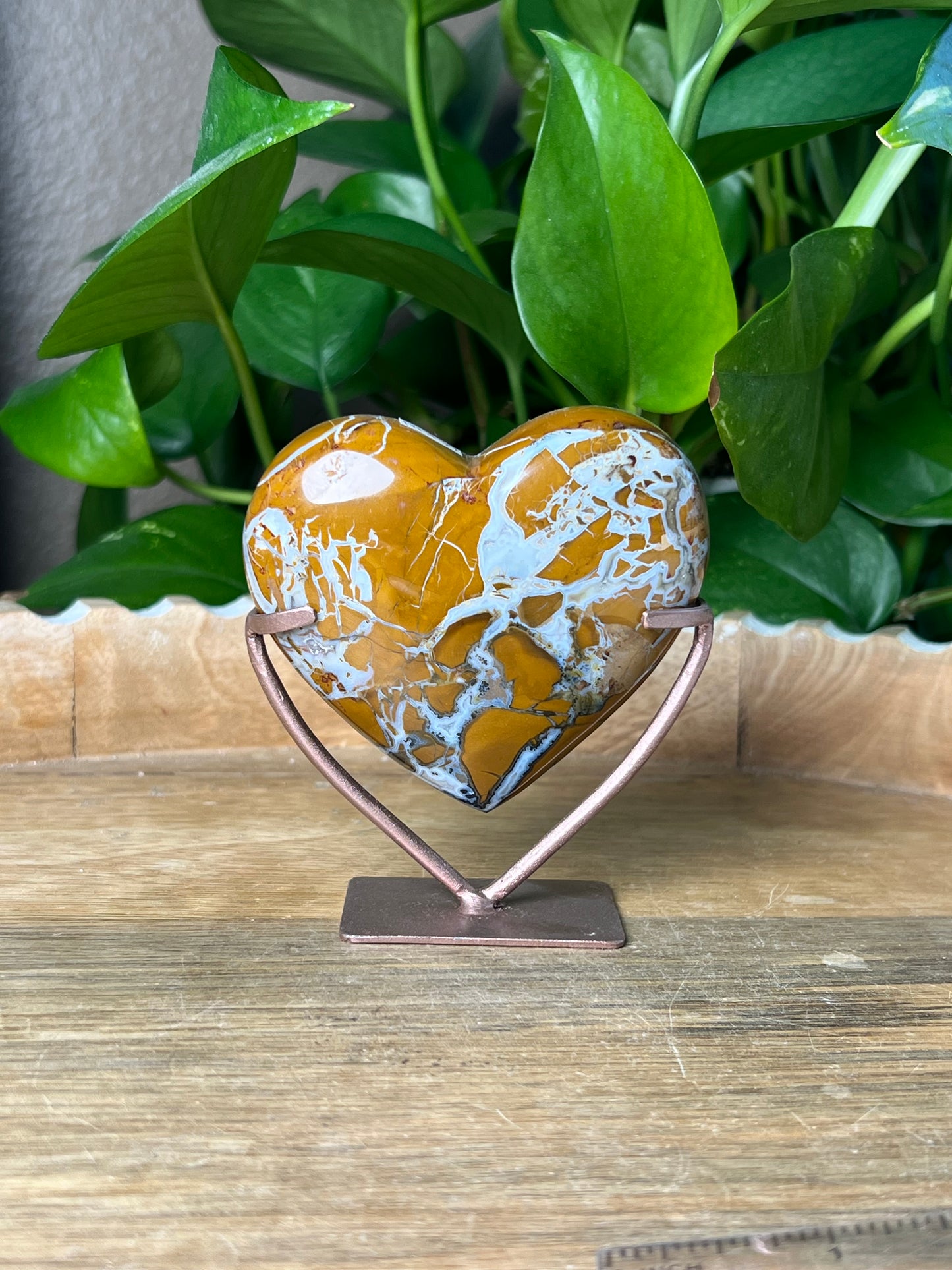 Brecciated Jasper Heart