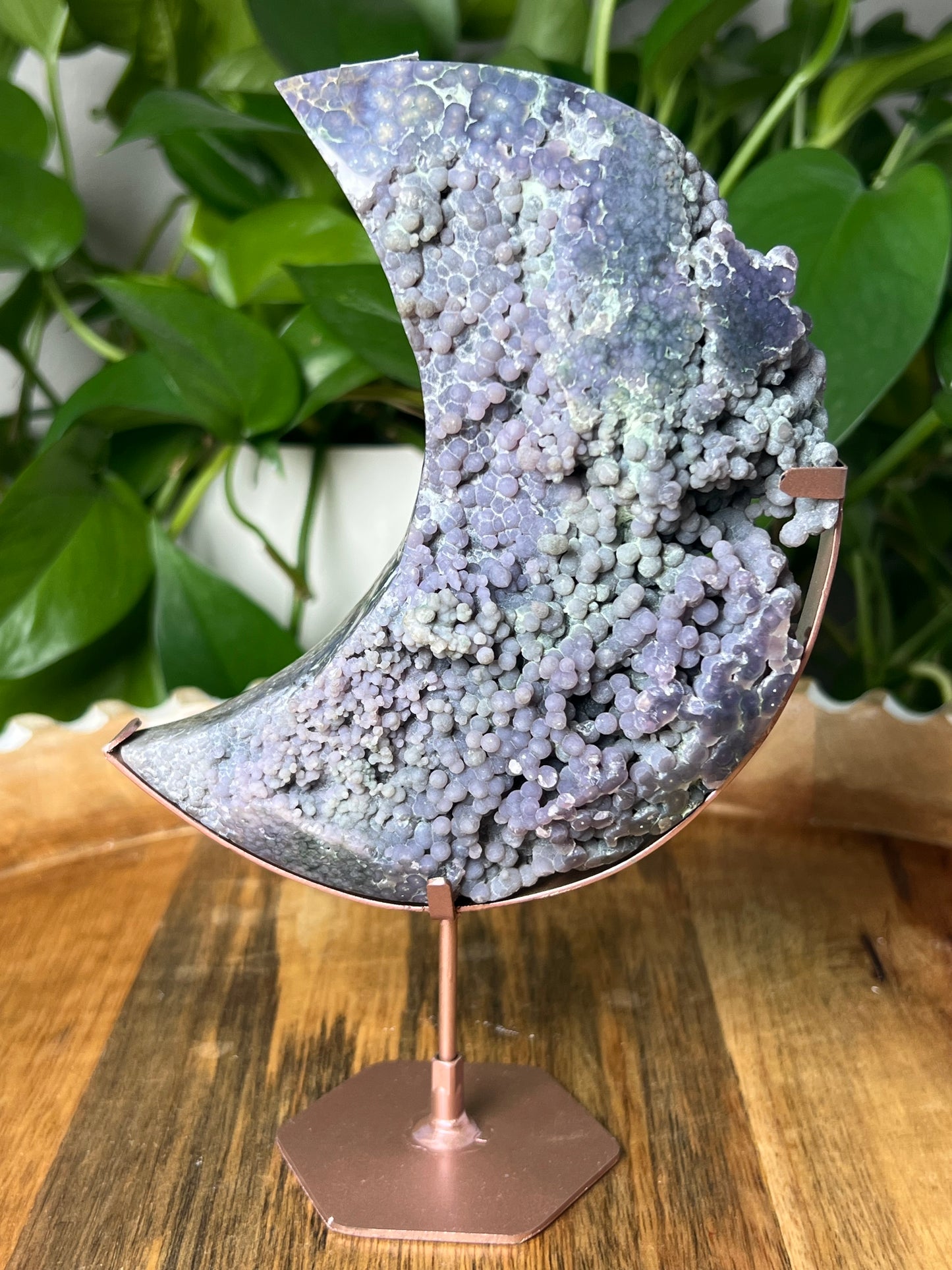 Grape Agate Moon