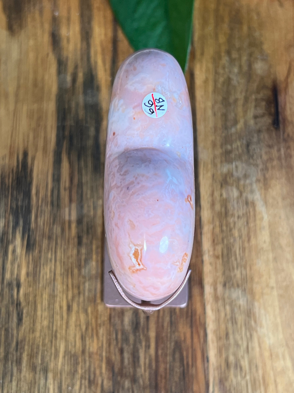 Pink Carnelian Heart: NB