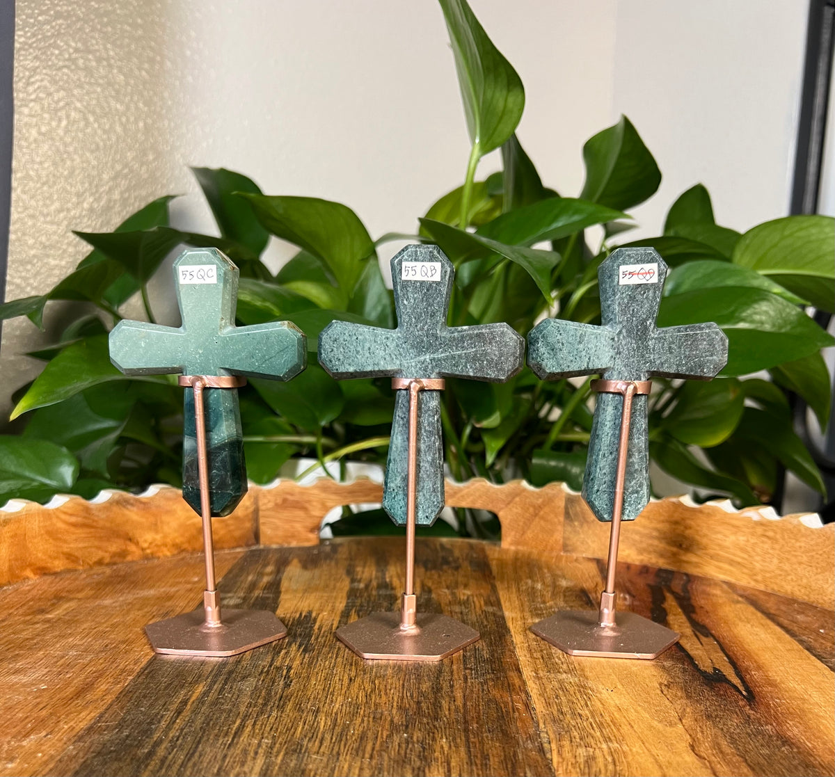 Blue Green Jasper Crosses