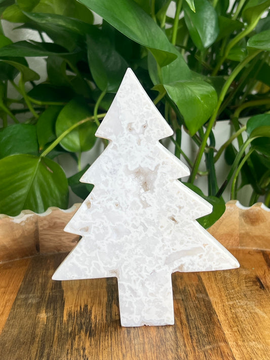 White Plume Agate Tree: PS