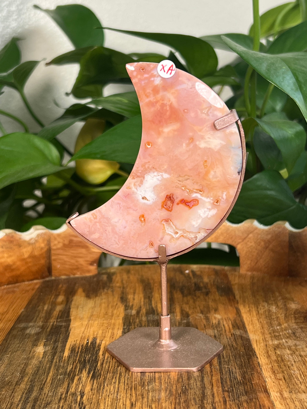 Pink Carnelian Moons