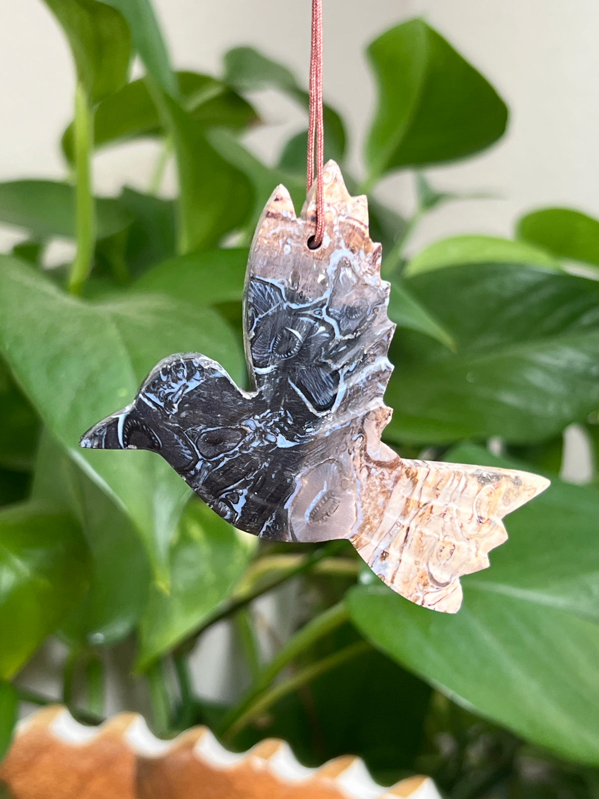 Palm Root Ornament Hummingbird: PC