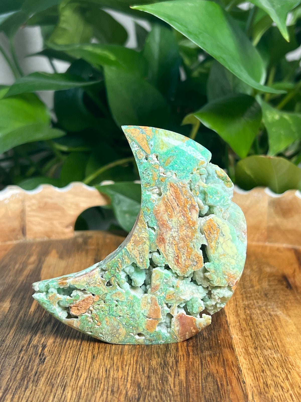 Smithsonite Self Standing Moon: PA