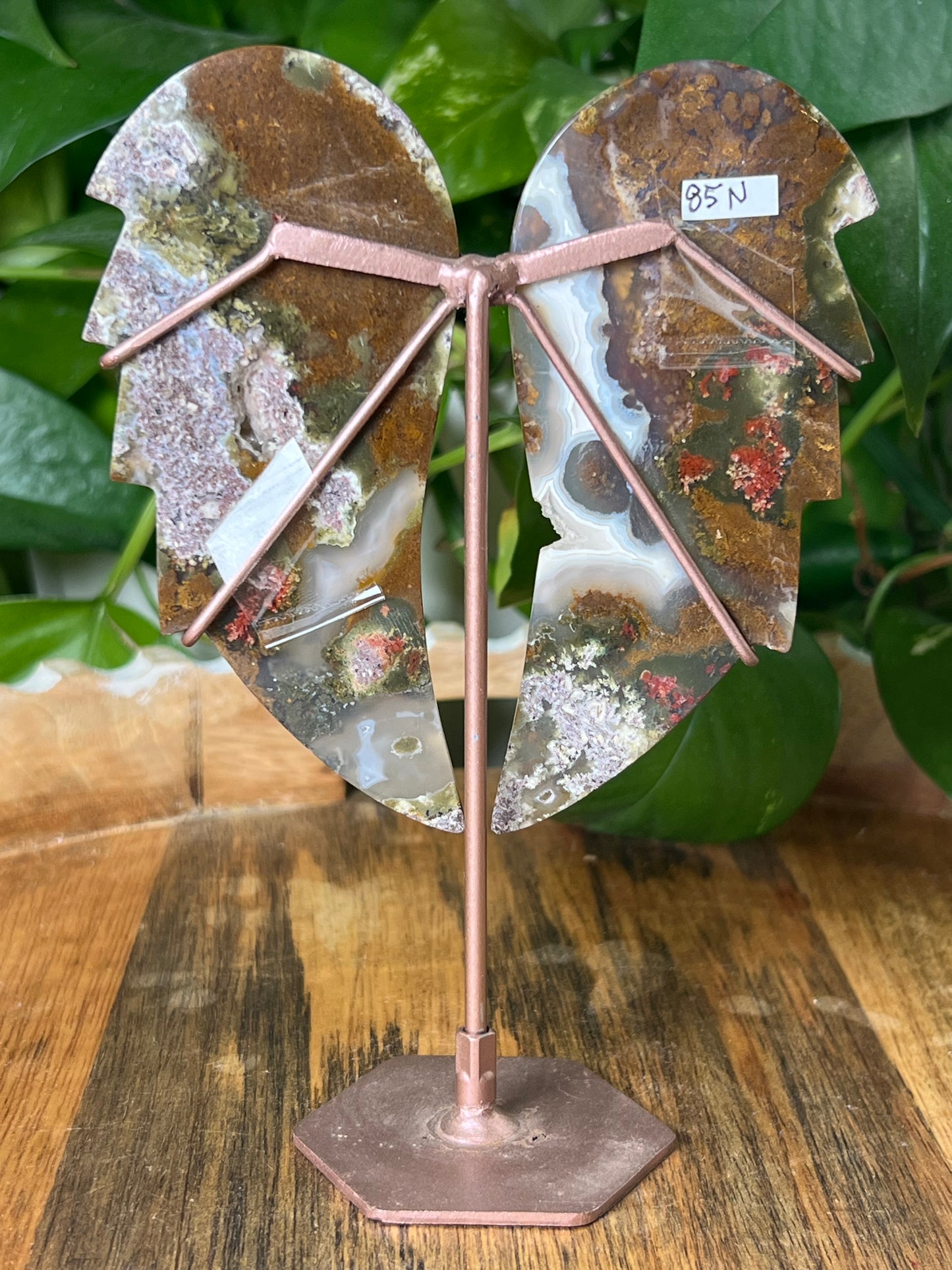 Scenic Moss Agate Wings
