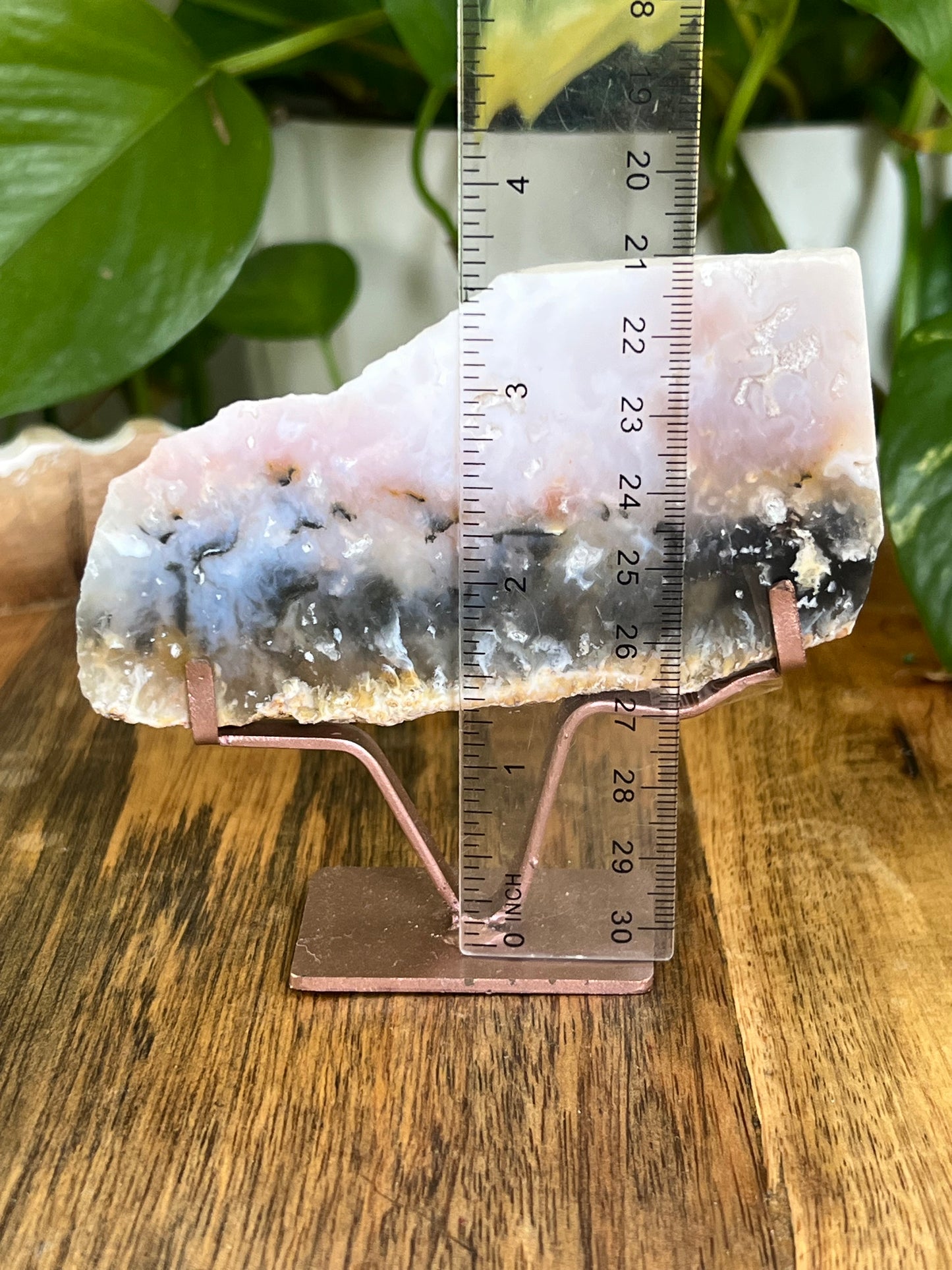 Rainbow Plume Agate Slab AC