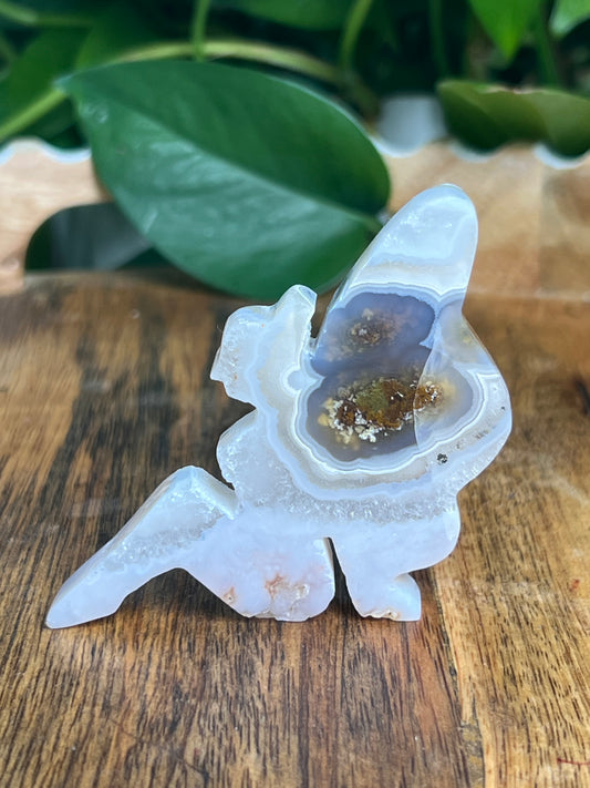 Scenic Moss Agate Pixie Fairy: G