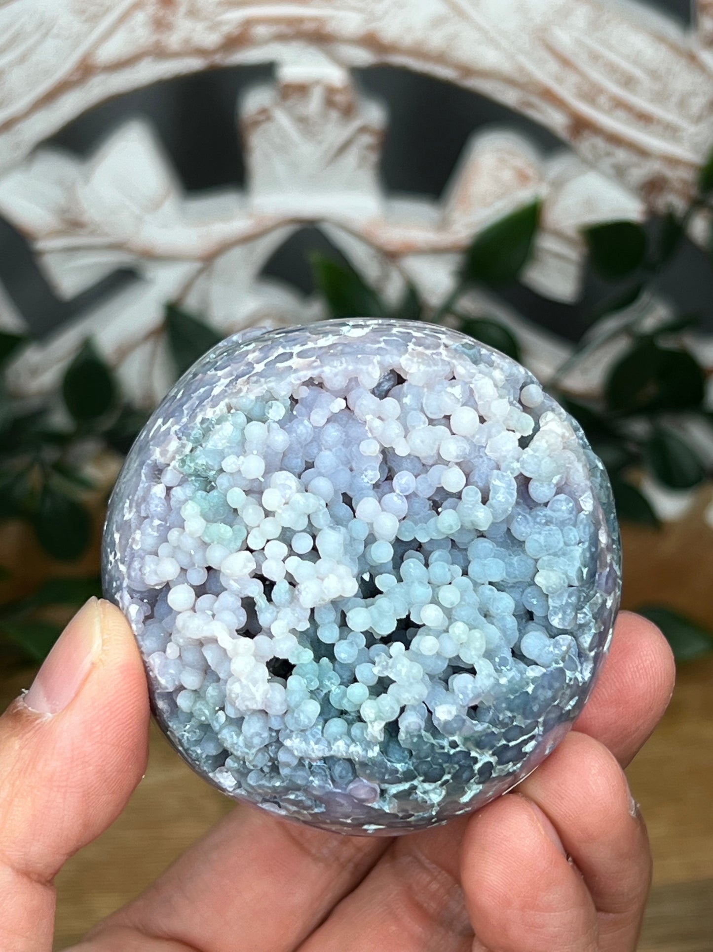 Grape Agate Sphere