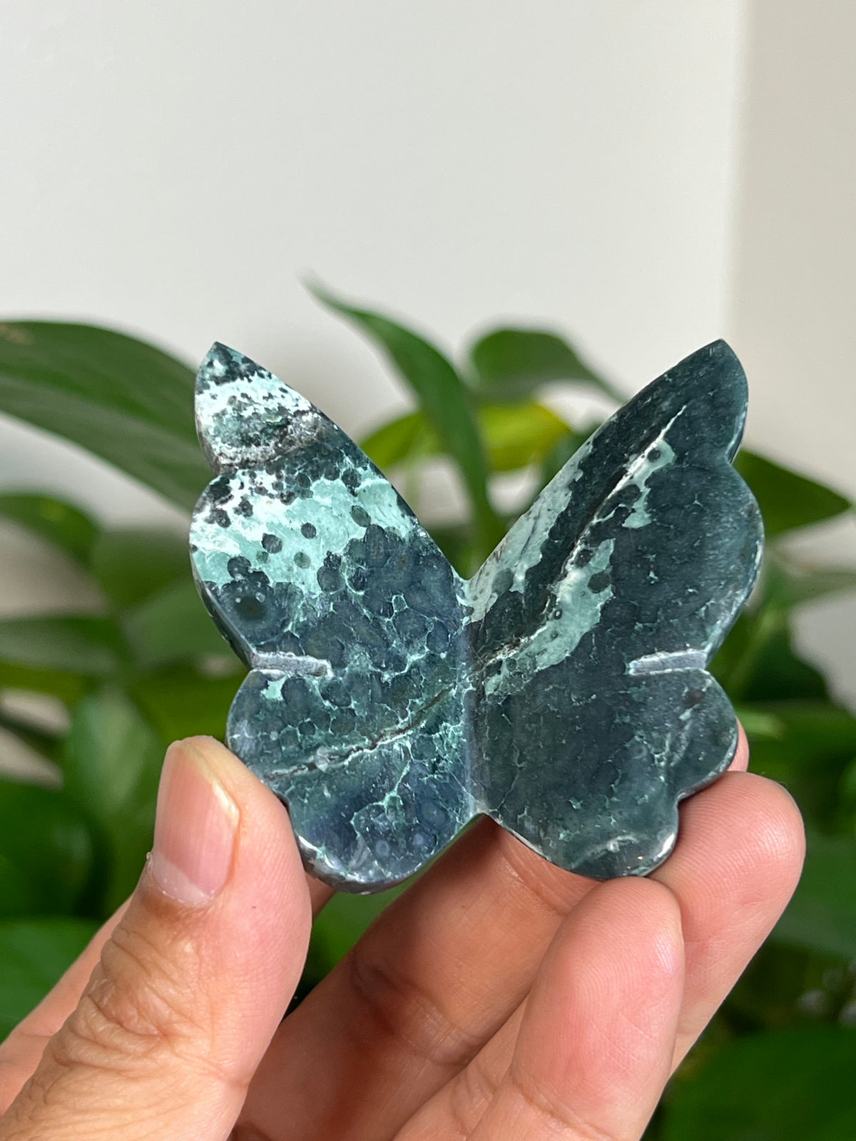 Grape Agate 3D Butterflies