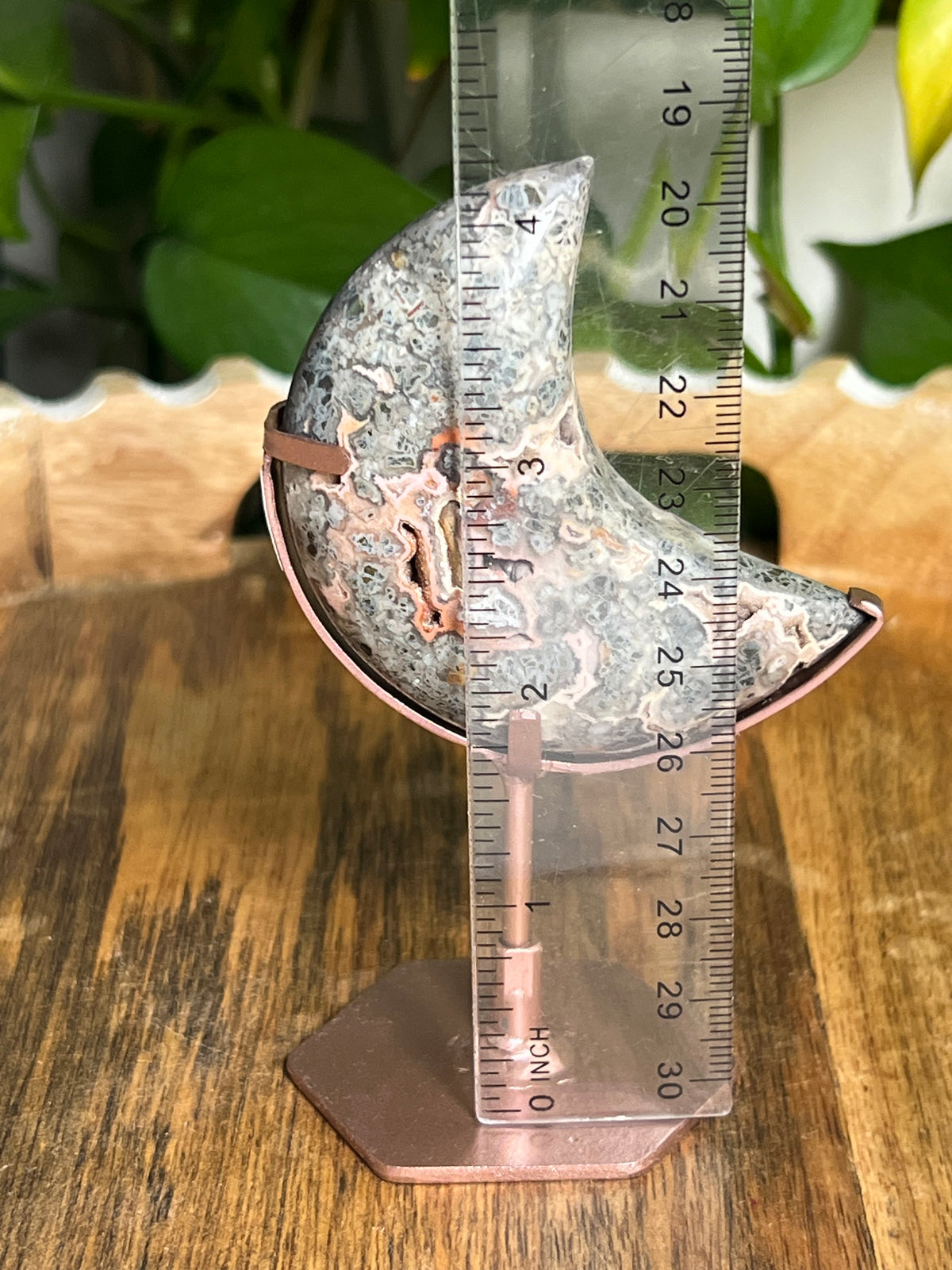 Marcasite Mini Puffy Moon: DQ